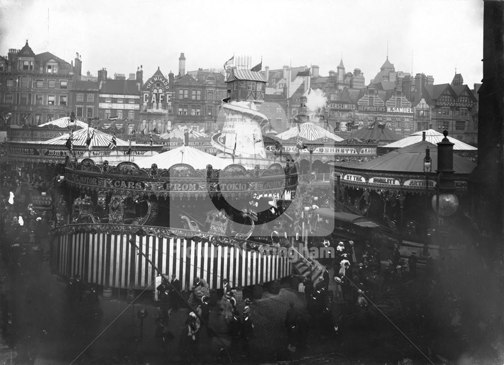 Goose Fair, Market Place 1907 ?