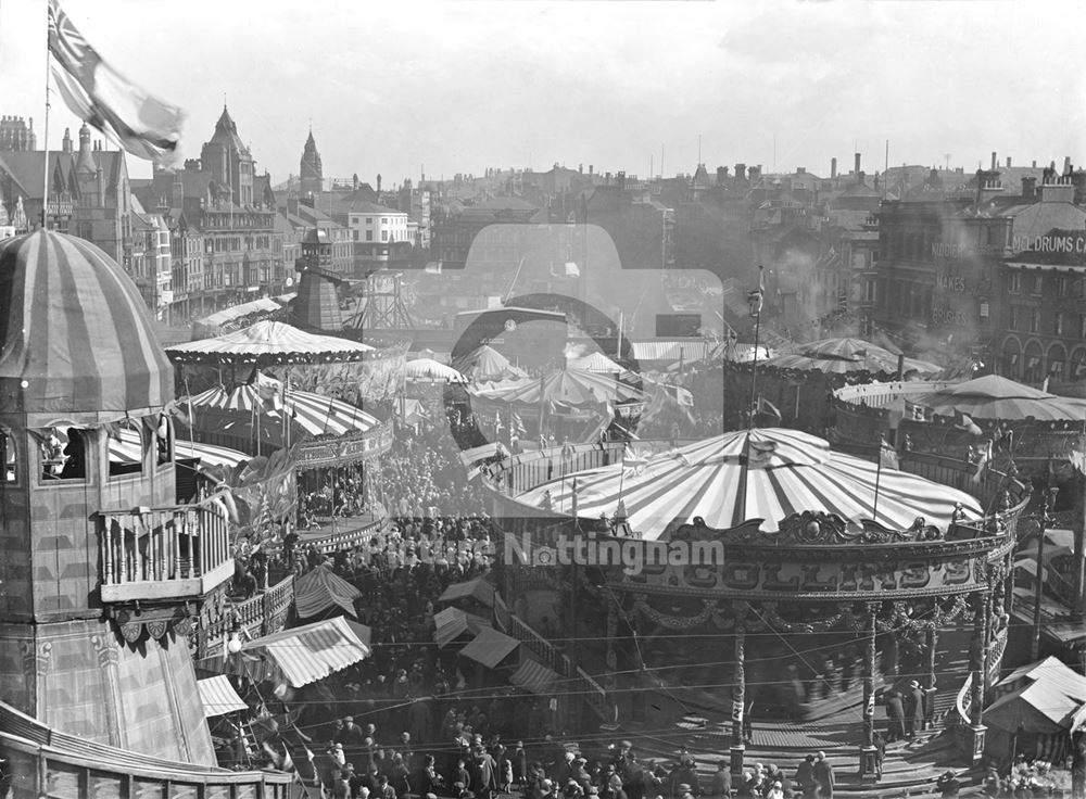 Goose Fair, Market Place 1926