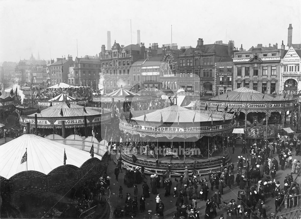 Goose Fair, Market Place 1914 ?