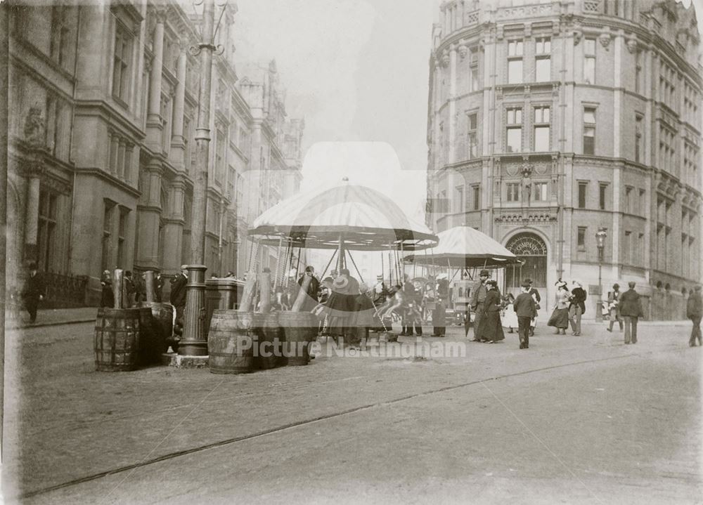 Goose Fair, Market Place , Sideshows 1899