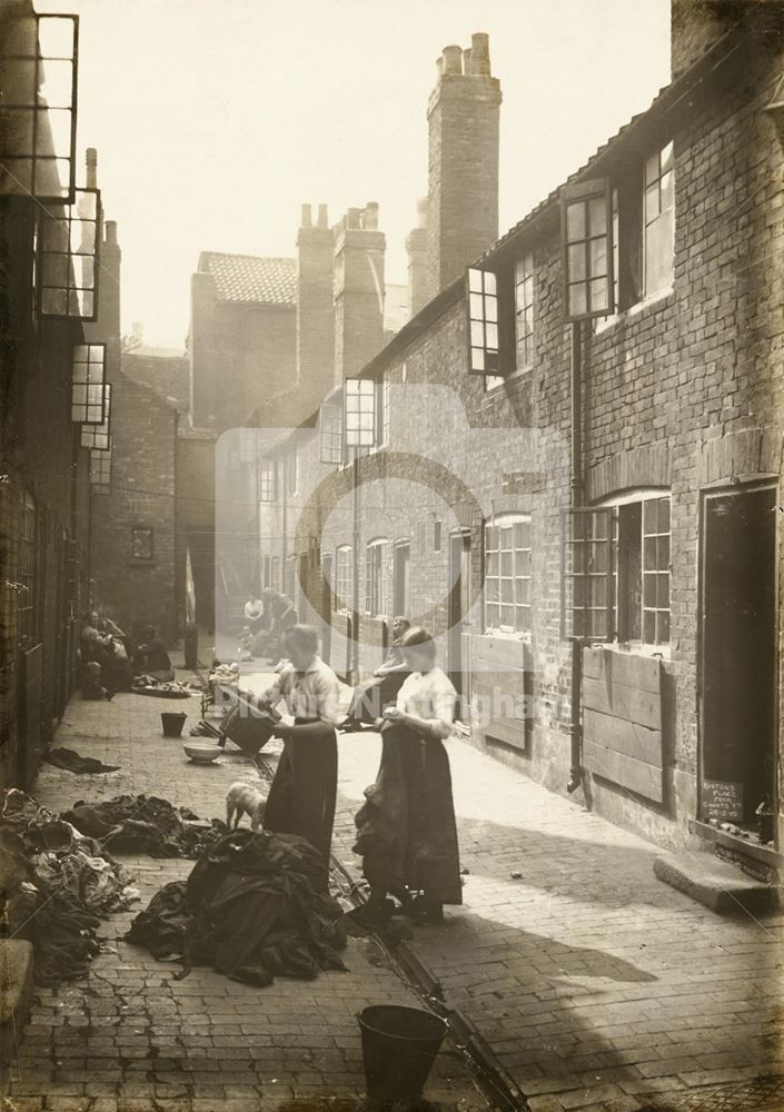 Ruston's Place, (from Caunts Yard)