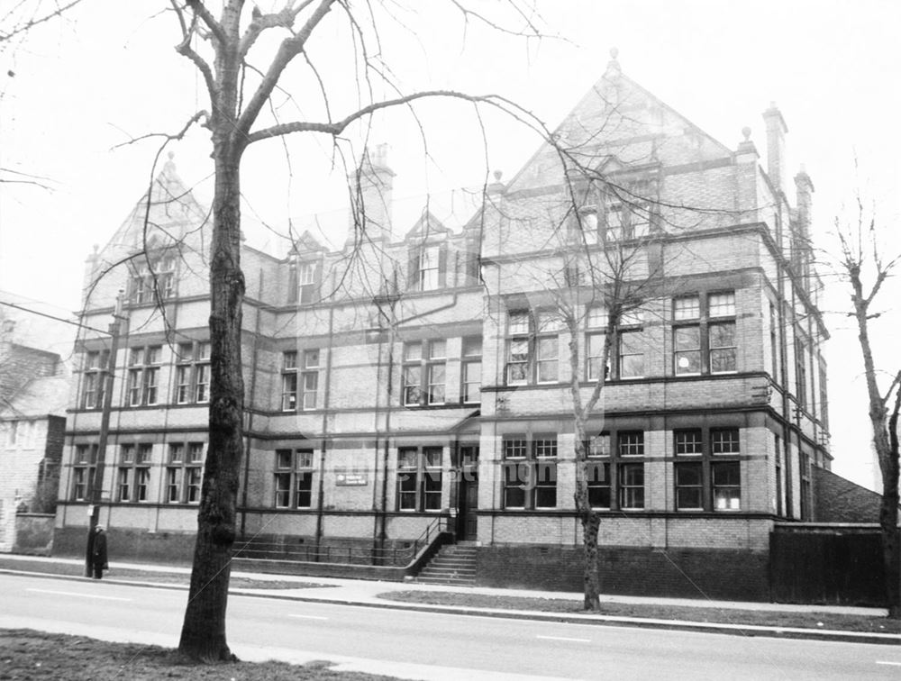 Central Railway Goods Office, Queens Walk, Meadows, Nottingham, 1975