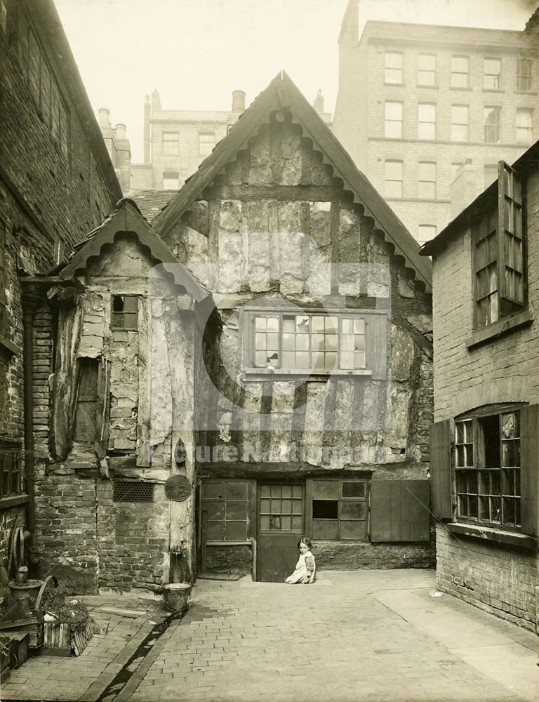 Red Lion Street area, Kirk's Yard, Nottingham, 1919