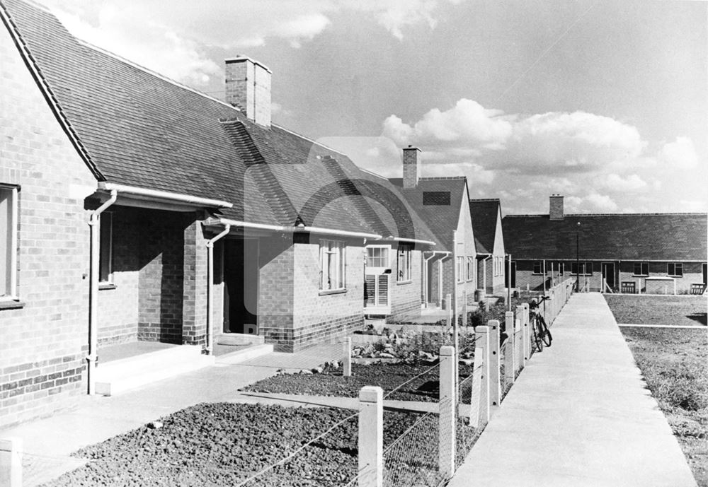 Houses on Clifton Council Housing Estate