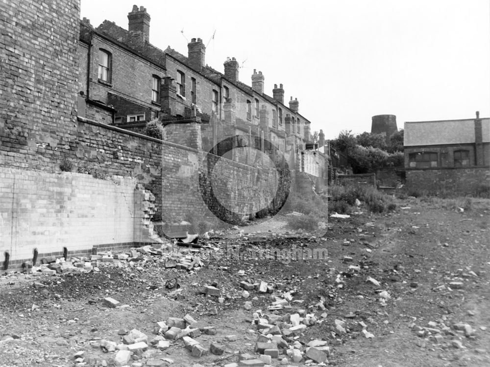 Windmill Lane, the site of old C of E schools