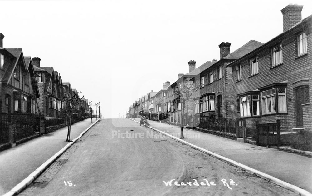 Weardale Road, Sherwood, Nottingham, 1930s