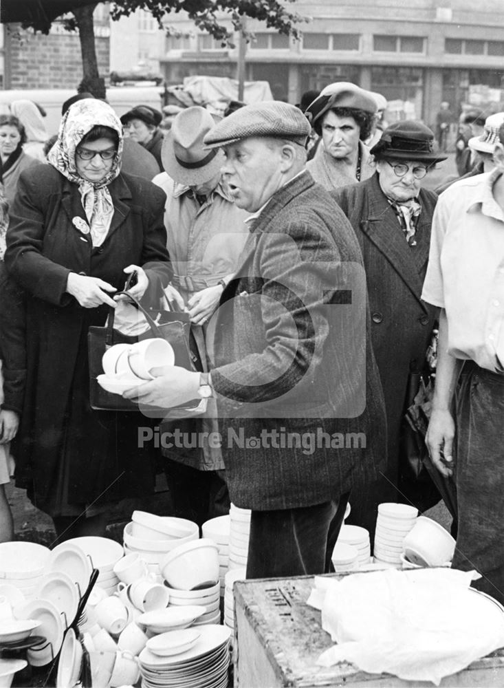 Sneinton Market - Crockery Stall