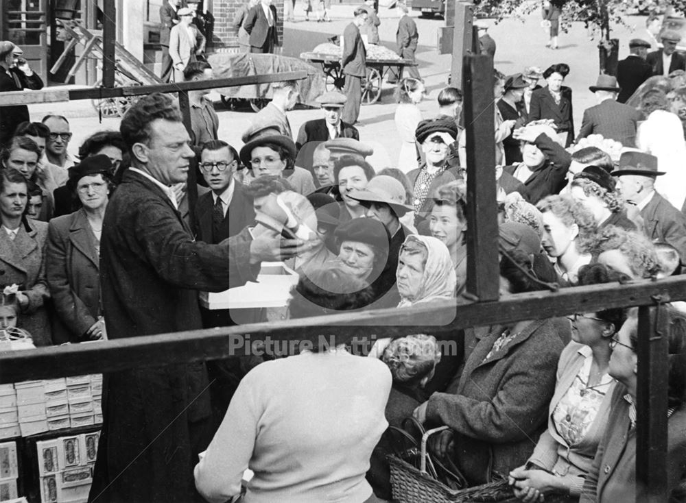 Sneinton Market - New shoes stall