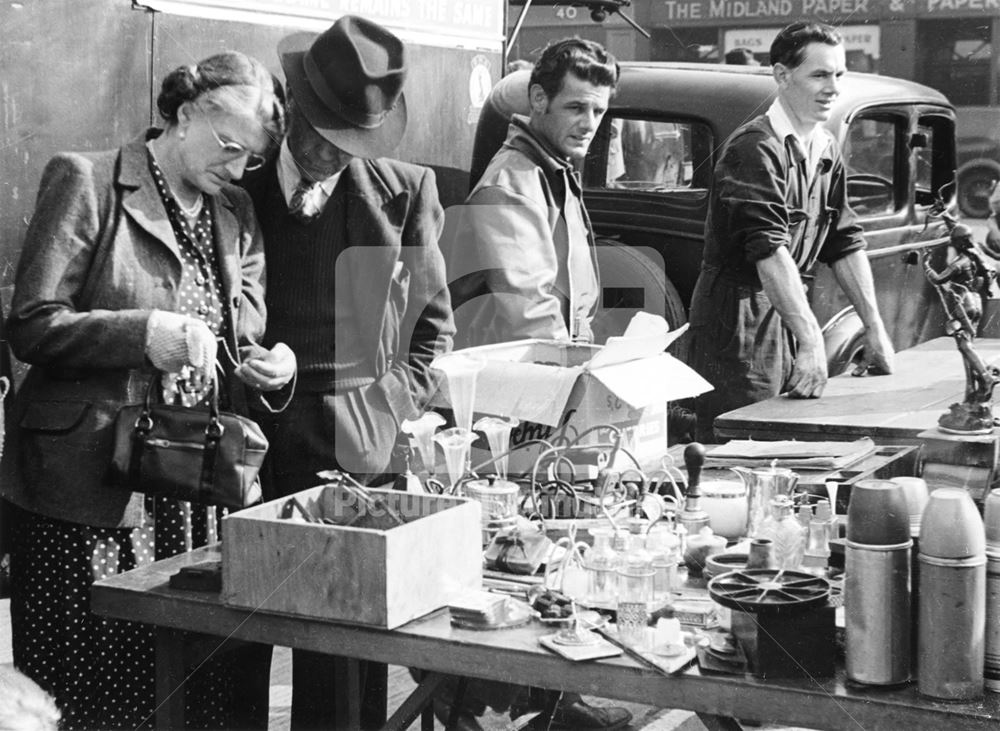 Sneinton Market - Bric-a-brac stall