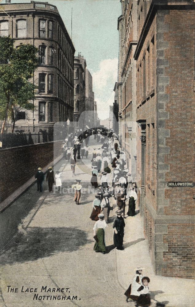 Lace workers, Stoney Street