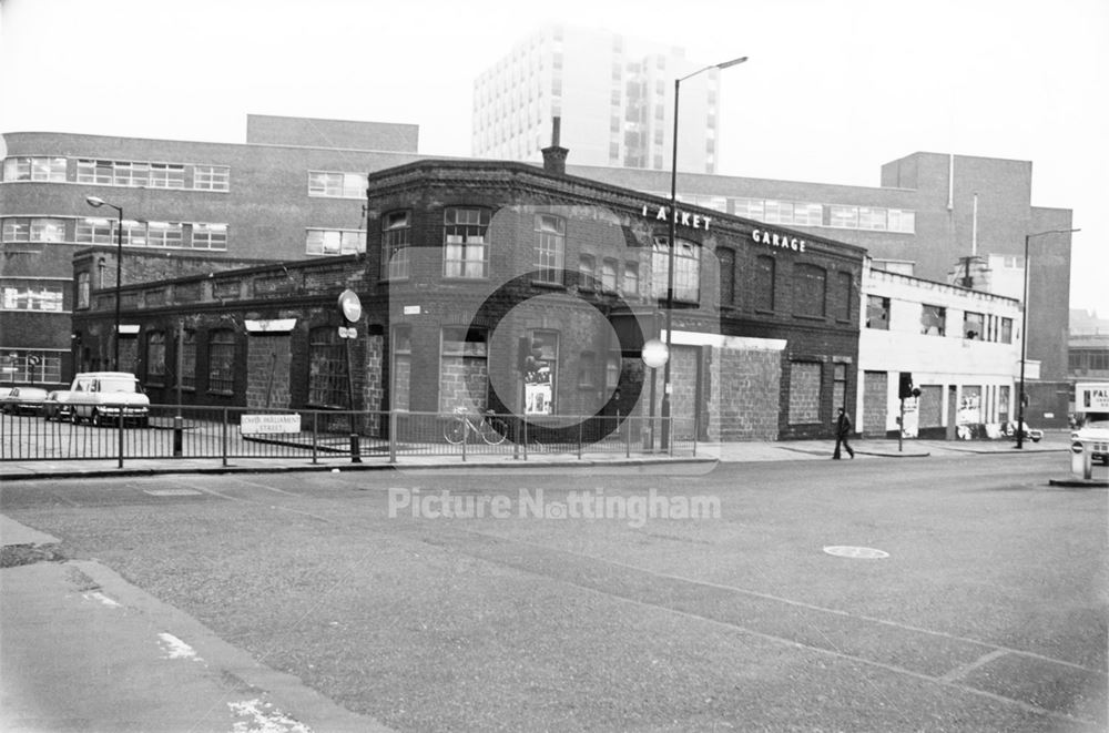 Market Garage, Lower Parliament Street, Nottingham, 1978