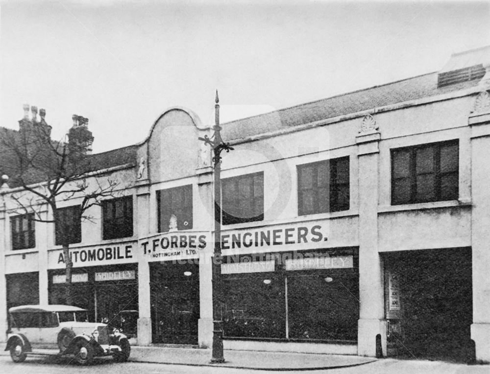 T Forbes Garage, Castle Boulevard, Nottingham