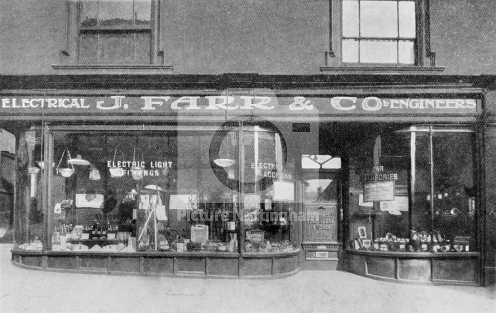 J Farr and Company Ltd, Upper Parliament Street, Nottingham