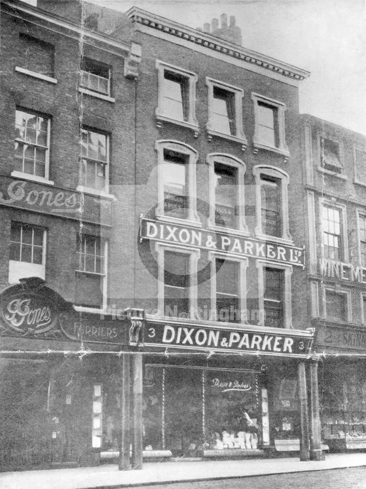 Dixon and Parker, Long Row East, Nottingham