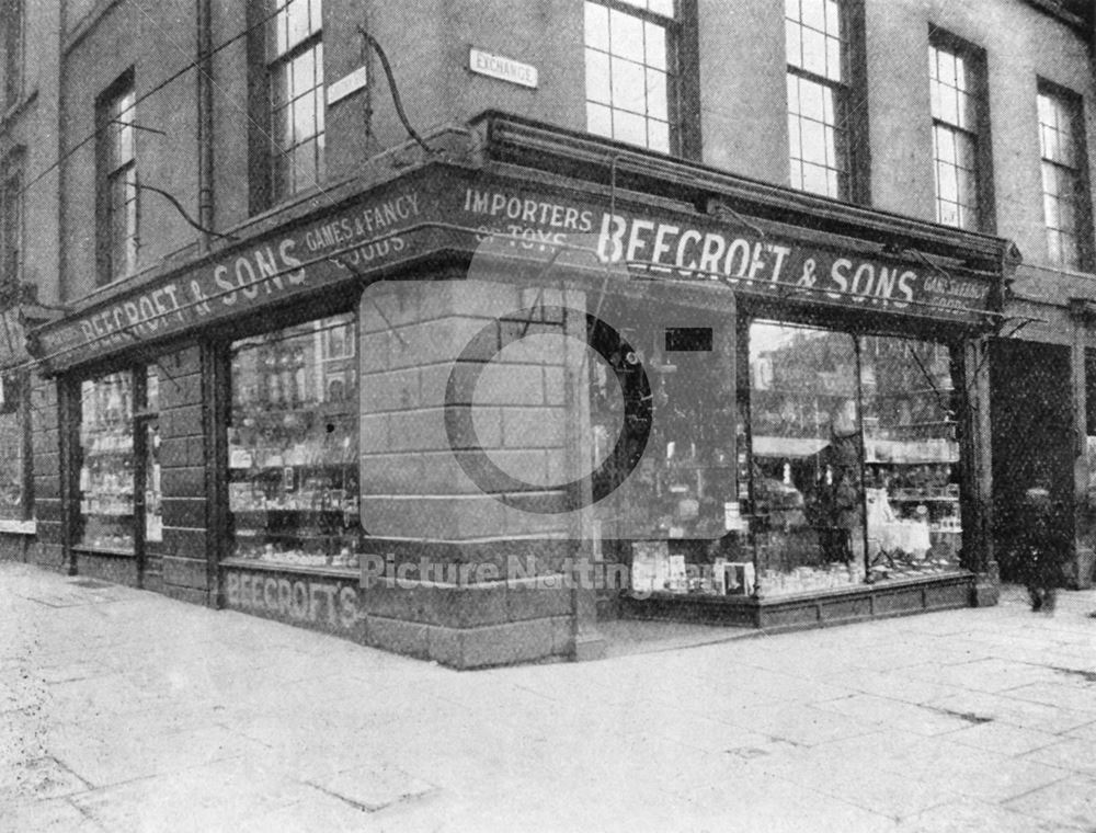 Beecroft and Sons Shop, Nottingham