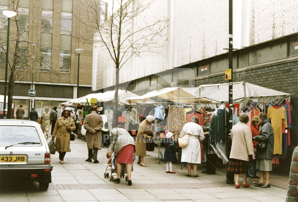 Market Stalls on Clinton Street