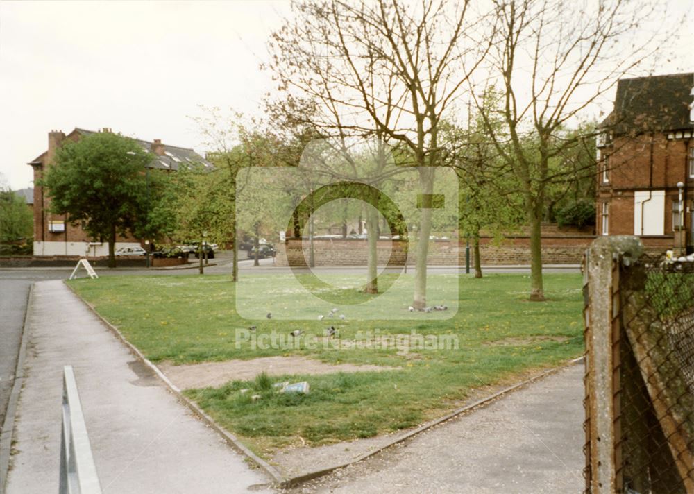 The site of the Market Place, Carrington