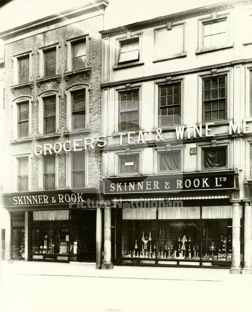 Skinner and Rook, Long Row East, Nottingham