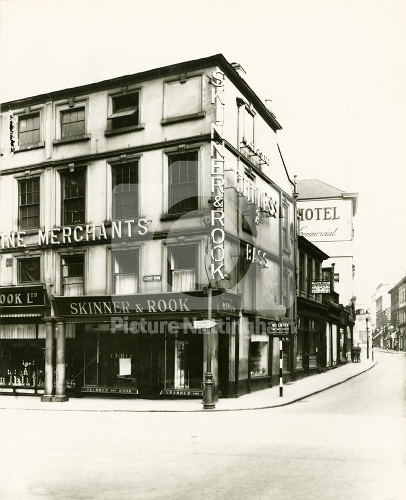 Skinner and Rook, Long Row East, Nottingham