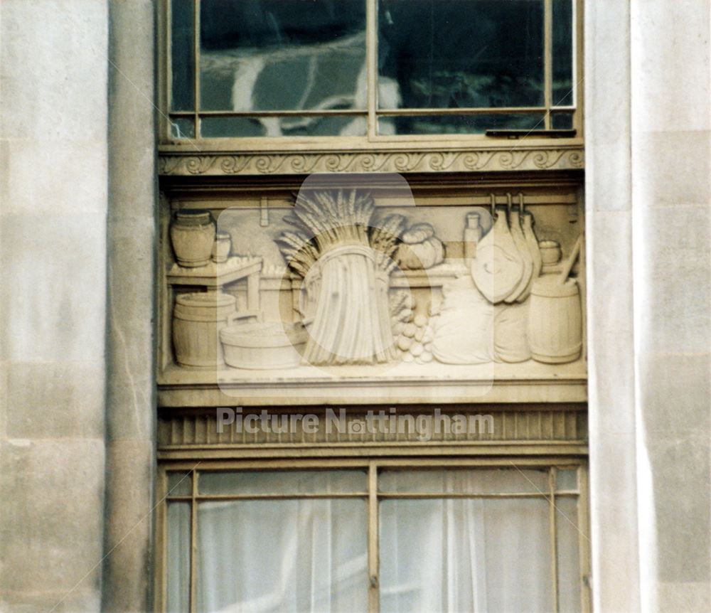 Frieze, Upper Parliament Street, Nottingham