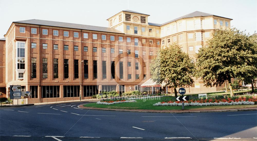 Byron House, from Upper Parliament Street, Nottingham, 1995