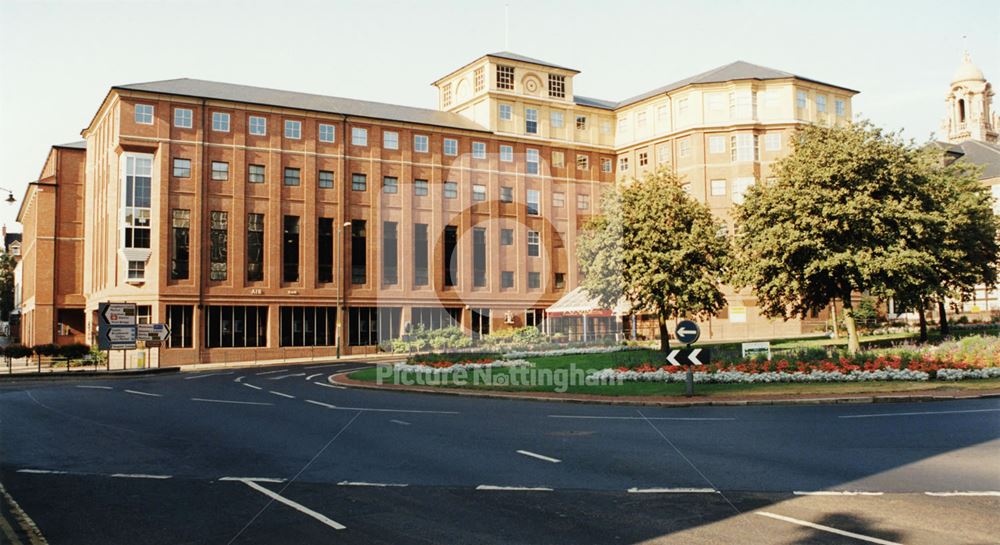 Byron House, from Upper Parliament Street, Nottingham, 1995