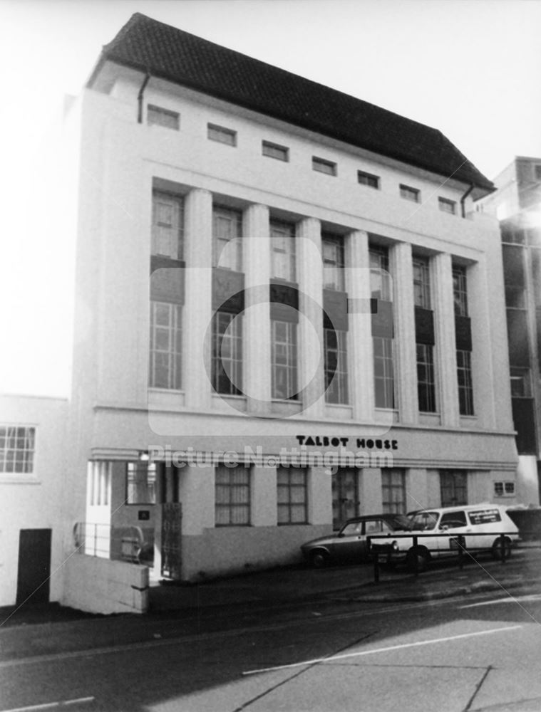 Talbot House, Nottingham, 1980