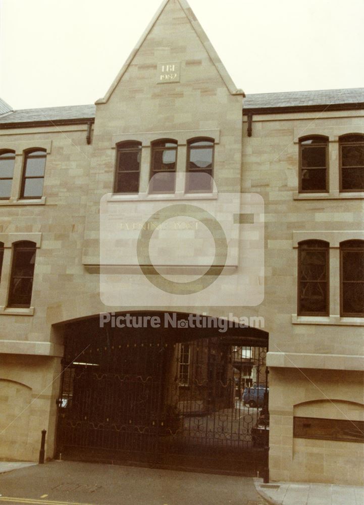 Nottingham Evening Post Building Extension 1984