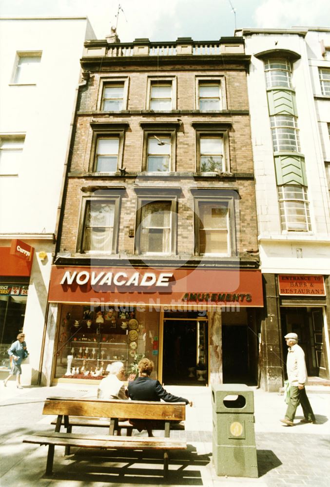 Novacade amusement arcade, Lister gate 1986