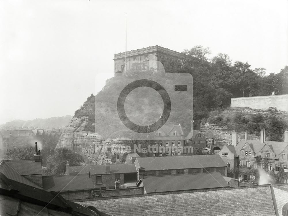 Nottingham Castle and Brewhouse Yard, c1910 ?