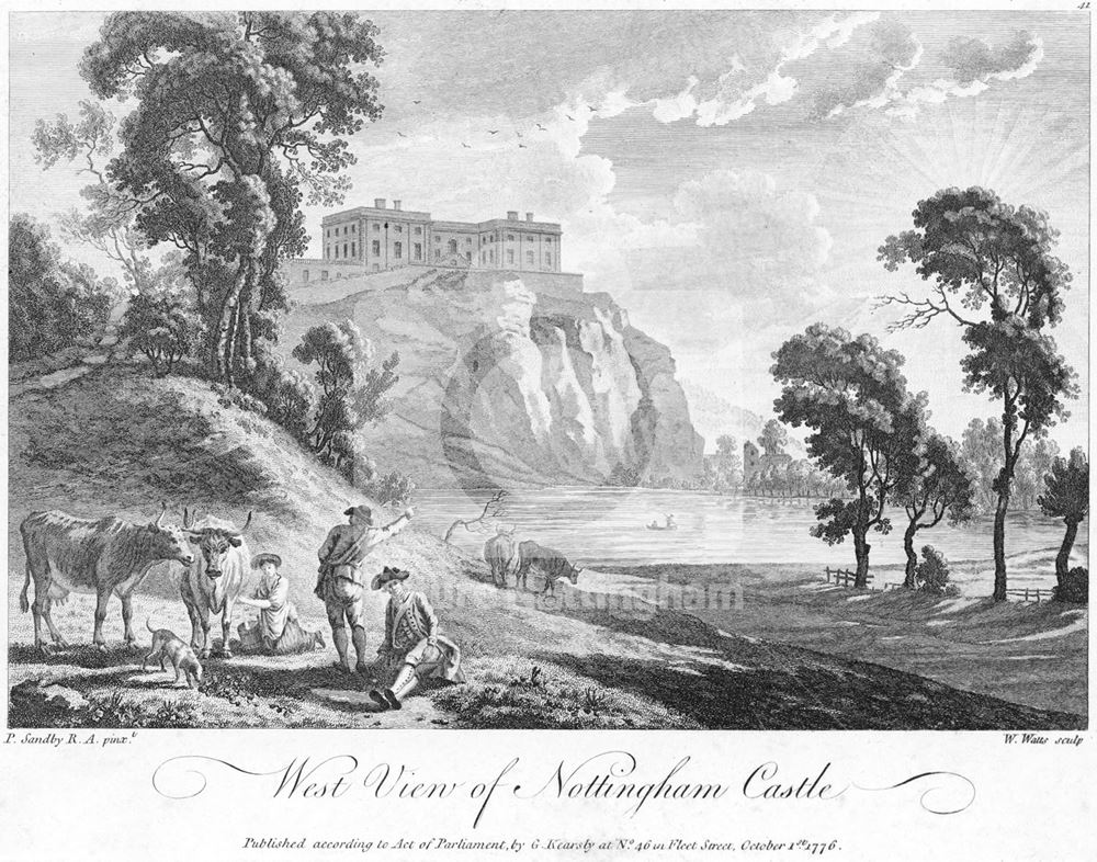 Nottingham Castle 1776