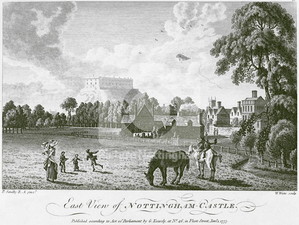 Nottingham Castle 1777