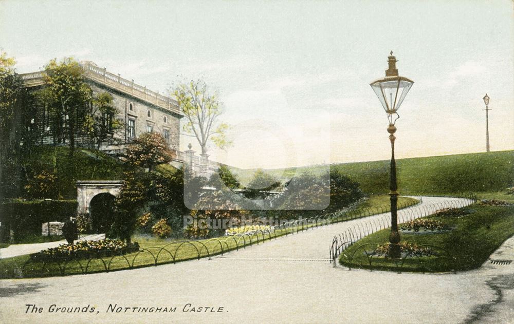 Nottingham Castle grounds