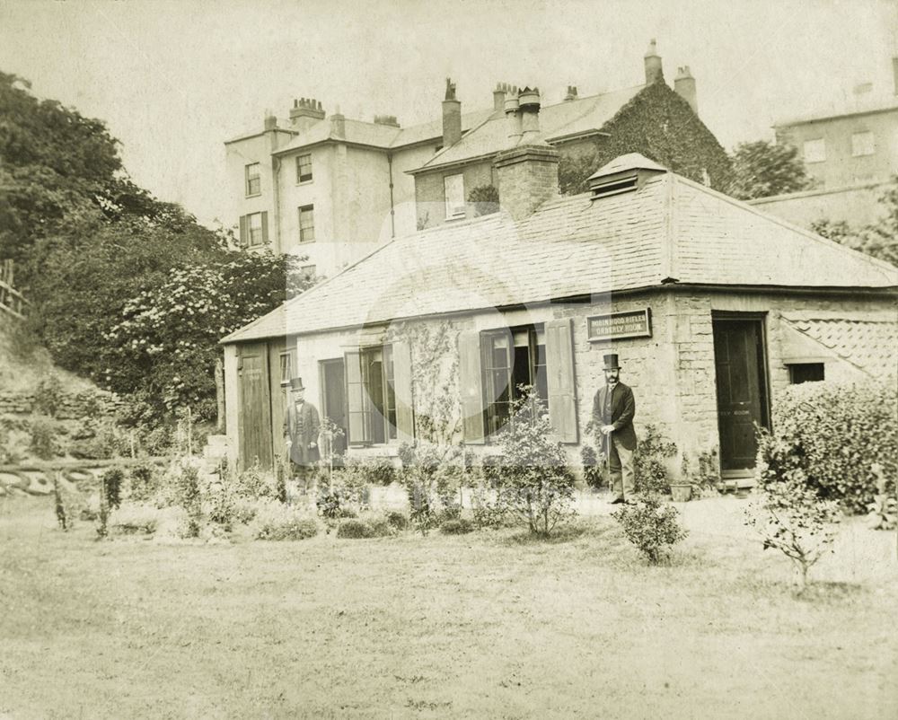 Nottingham Castle grounds, Robin Hood Rifles Orderly Room 1870