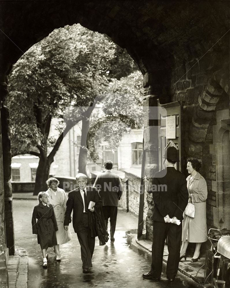 Nottingham Castle Gateway 1960