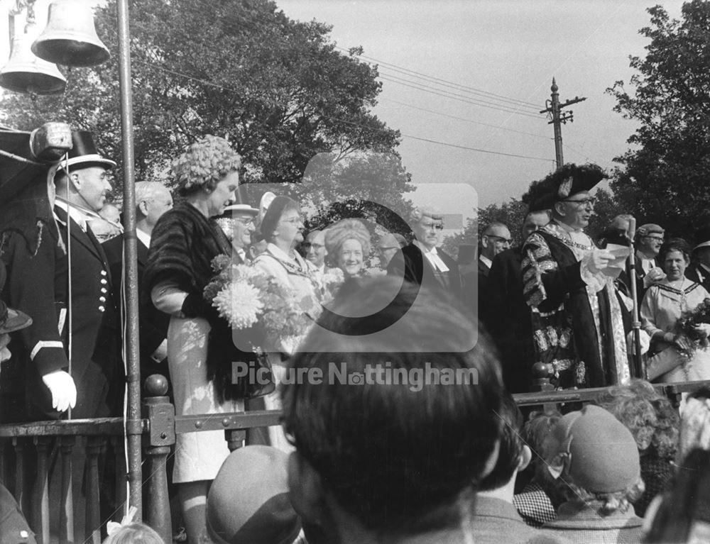 Opening Ceremony, Goose Fair, Forest, 1962