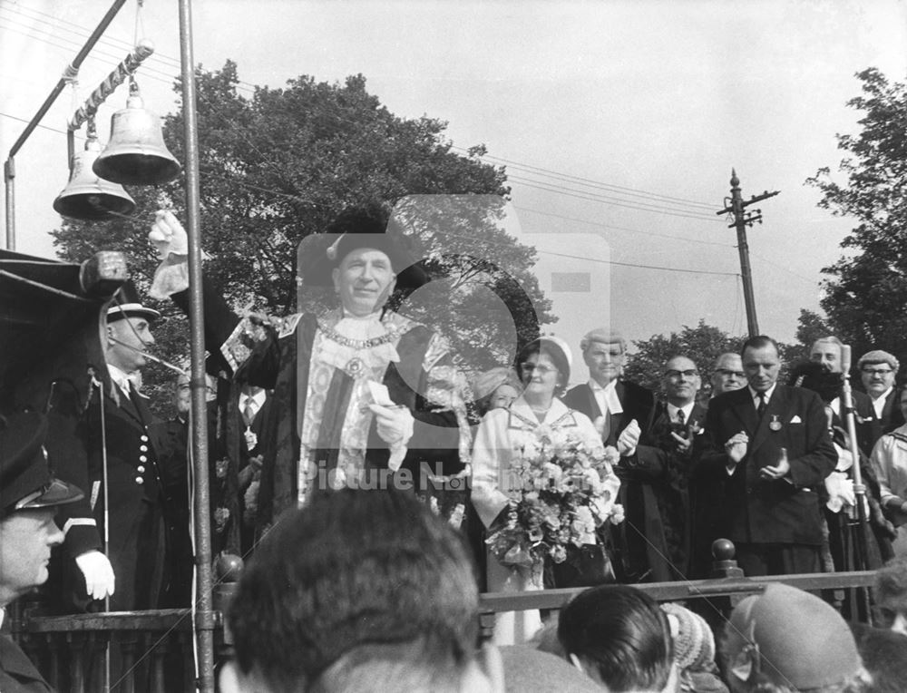 Opening Ceremony, Goose Fair, Forest, 1962