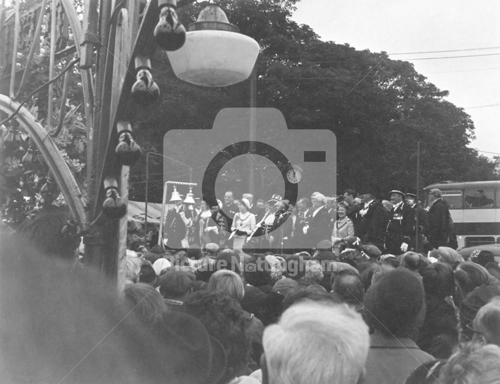 Opening Ceremony, Goose Fair, Forest, 1968