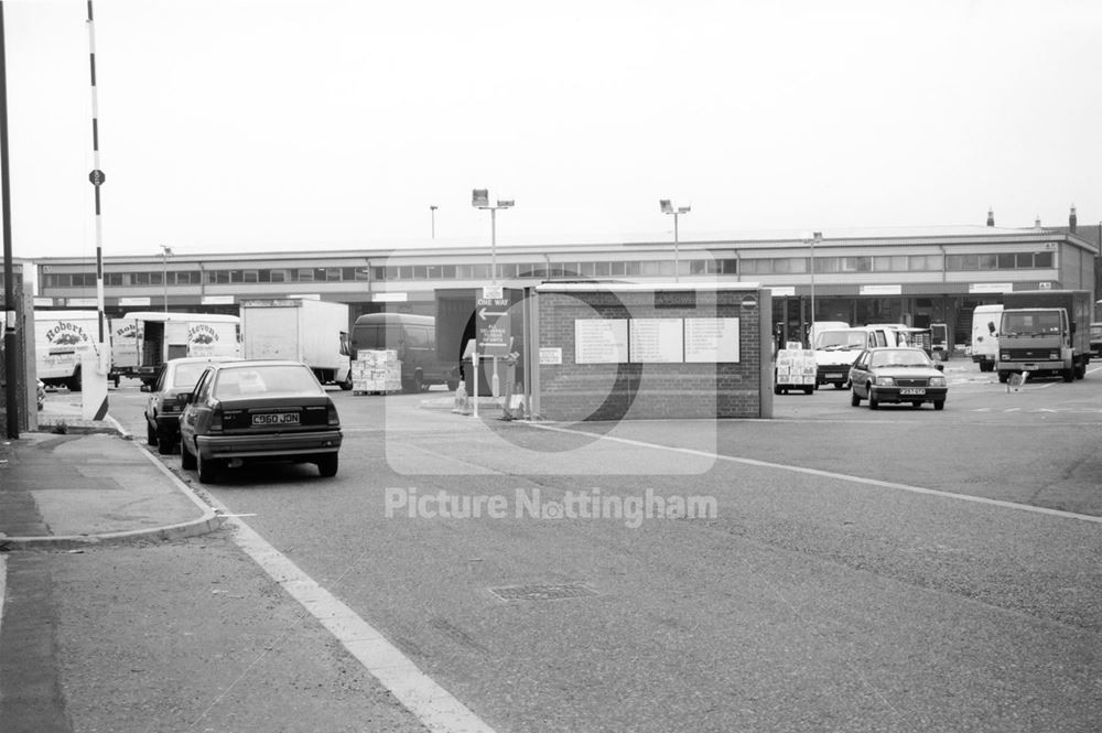 Wholesale Fruit and Flower Market entrance