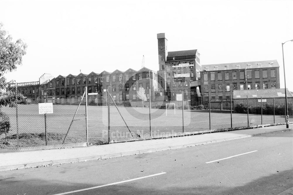 Demolition of factory buildings between Ashforth and Bullivant Street