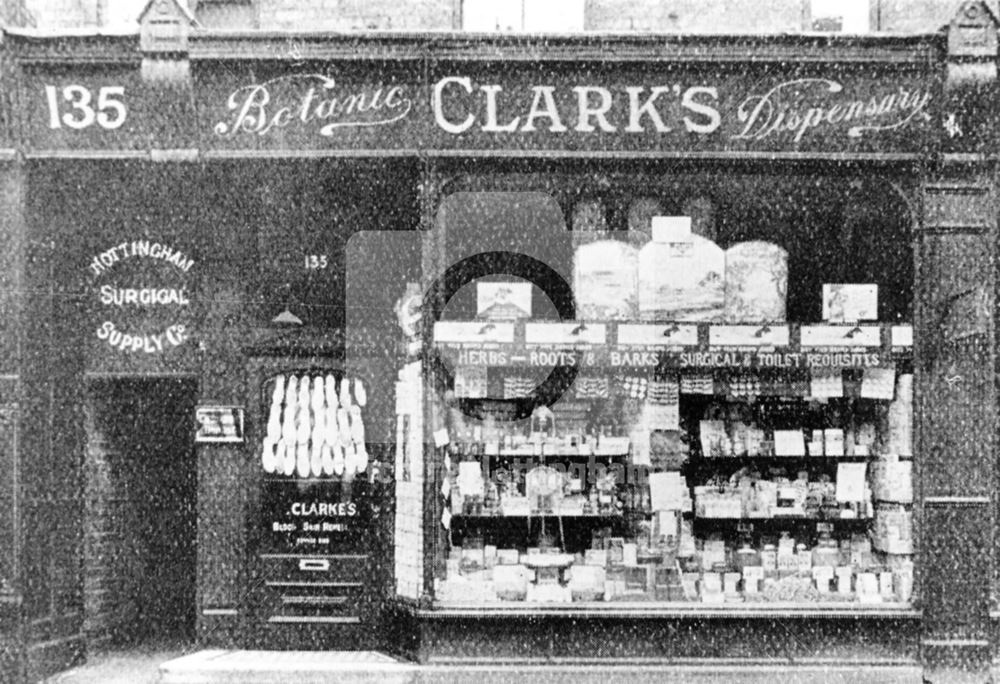 Clarks Botanic Dispensary, Nottingham