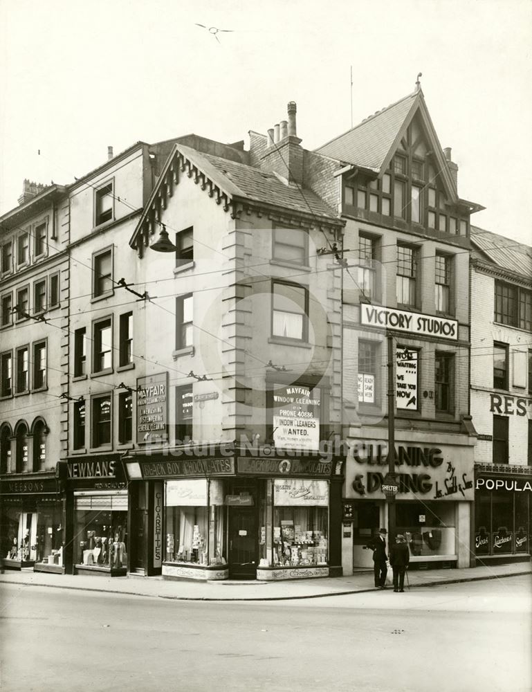 Albert Street and Hounds Gate, Nottingham