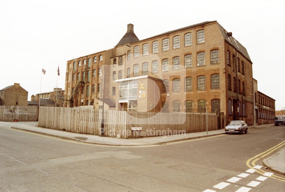 Jane D Factory, Gamble Street, Nottingham, 1985