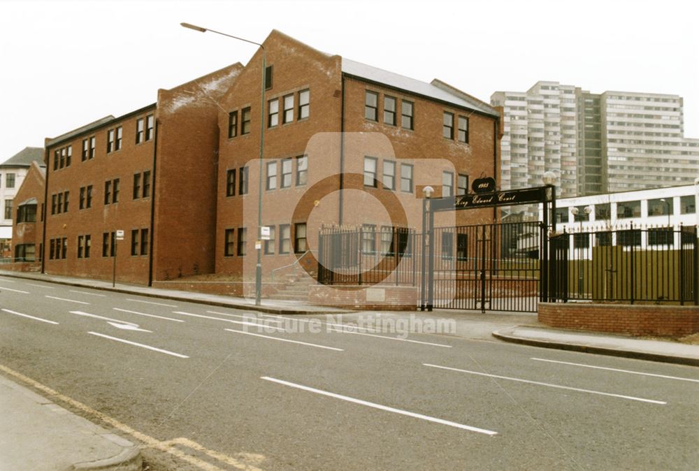 King Edward Court, King Edward Street, Nottingham, 1986