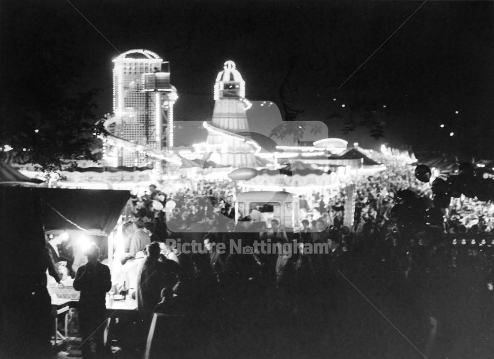 The Goose Fair, Forest Recreation Ground, Nottingham, 1965