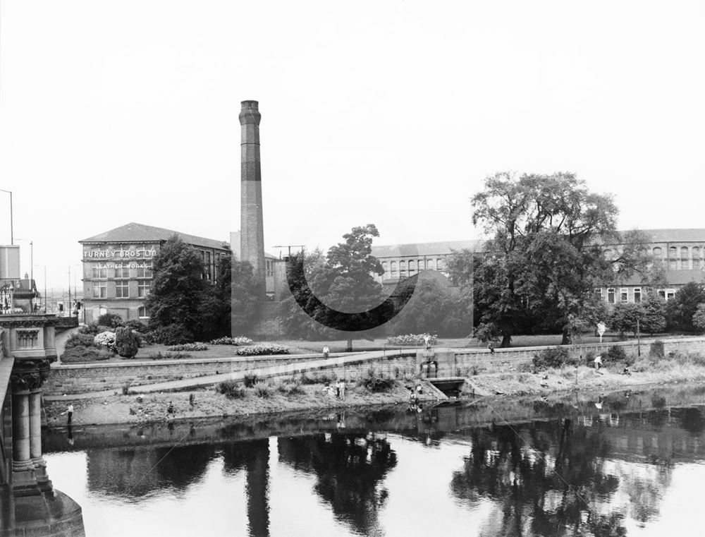 Turney Brothers Leather Works, Trent Bridge, Nottingham, 1981