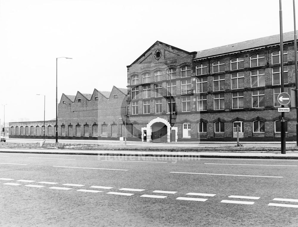 Turney Brothers Leather Works, London Road, Nottingham, 1981