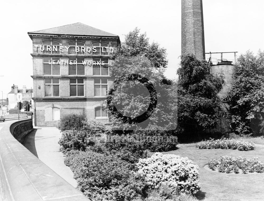 Turney Brothers Leather Works, Trent Bridge, Nottingham, 1981