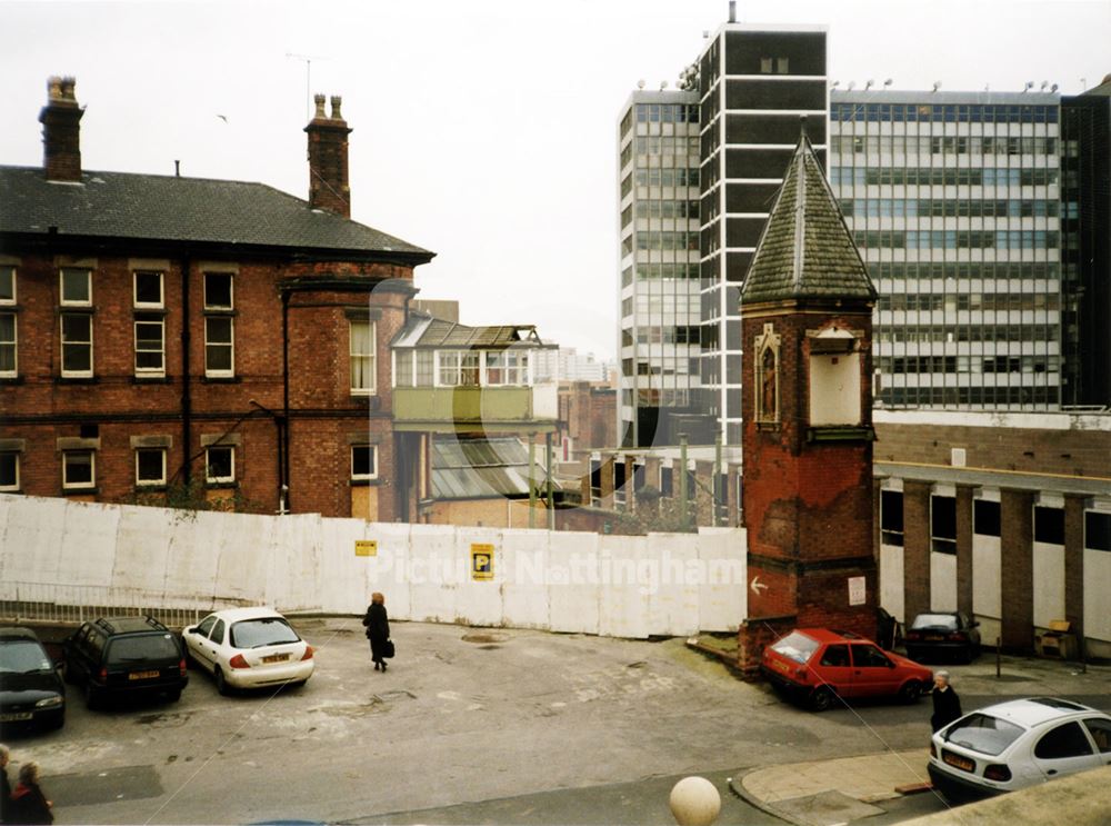 Nottingham General Hospital - Footbridge