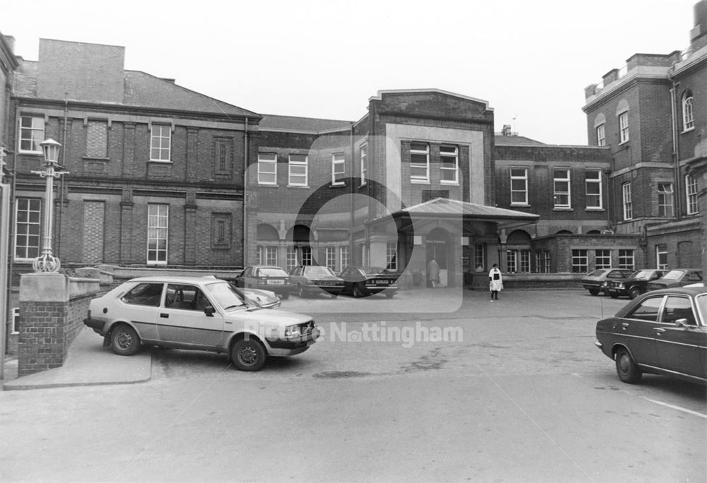 Nottingham General Hospital - Main Entrance